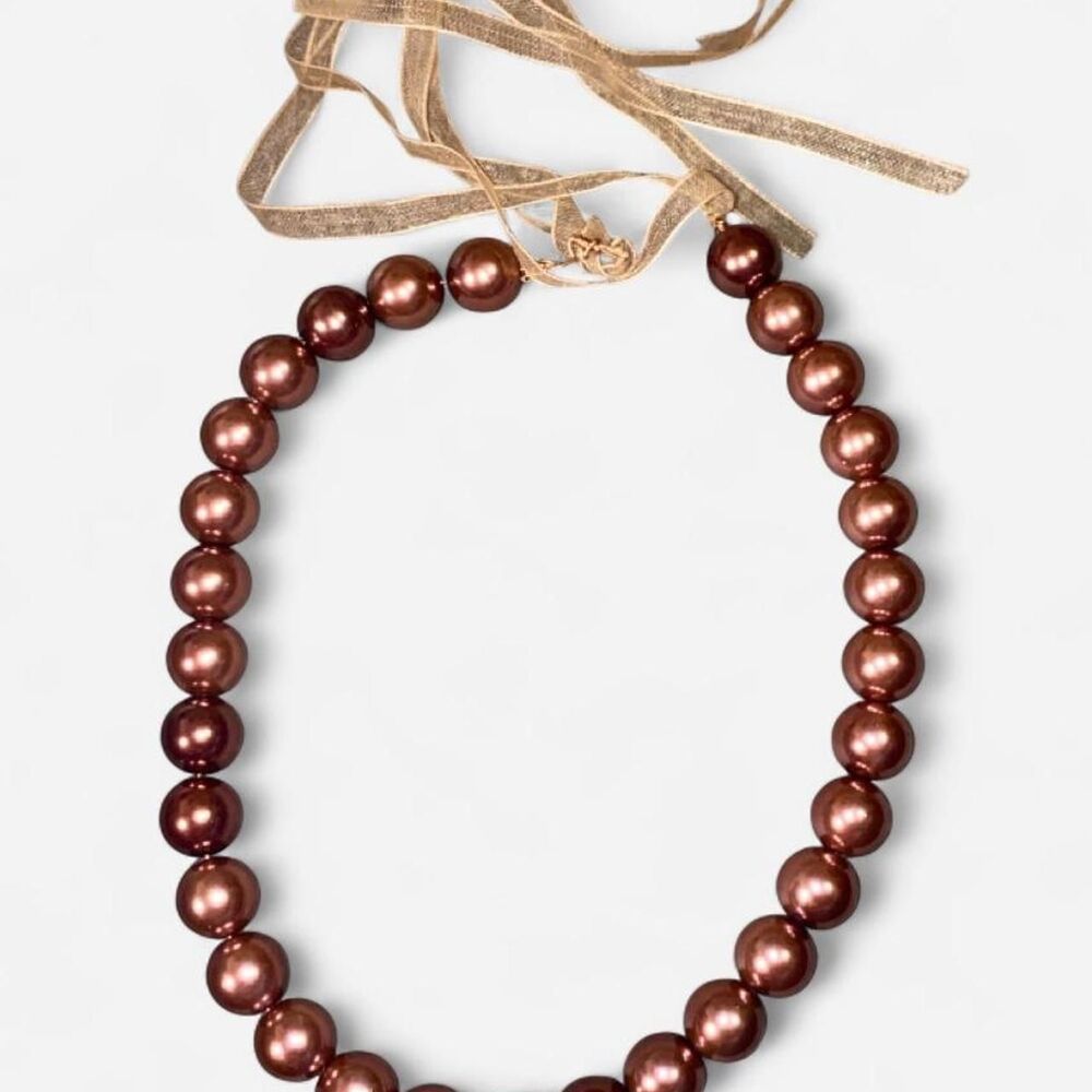 Unbranded Women's Gold and Burgundy Jewellery